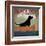 Black Dog Canoe-Ryan Fowler-Framed Art Print