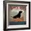 Black Dog Canoe-Ryan Fowler-Framed Art Print