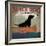 Black Dog Canoe-Ryan Fowler-Framed Art Print