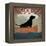 Black Dog Canoe-Ryan Fowler-Framed Stretched Canvas