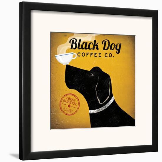 Black Dog Coffee Co.-Ryan Fowler-Framed Art Print