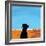 Black Dog in Chestertown, 1998-Marjorie Weiss-Framed Giclee Print