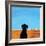 Black Dog in Chestertown, 1998-Marjorie Weiss-Framed Giclee Print