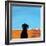 Black Dog in Chestertown, 1998-Marjorie Weiss-Framed Giclee Print