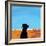 Black Dog in Chestertown, 1998-Marjorie Weiss-Framed Giclee Print