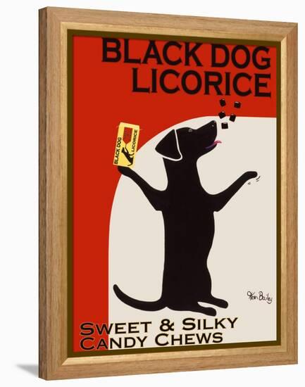 Black Dog Licorice-Ken Bailey-Framed Premier Image Canvas