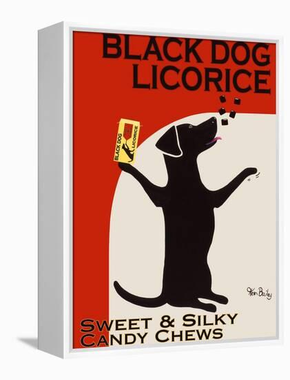 Black Dog Licorice-Ken Bailey-Framed Premier Image Canvas