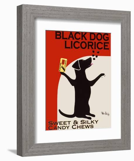 Black Dog Licorice-Ken Bailey-Framed Giclee Print
