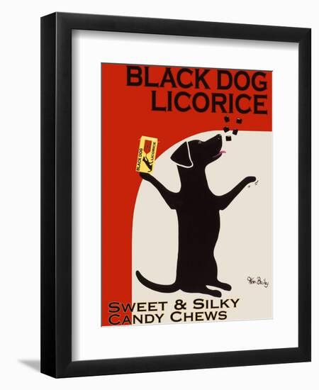 Black Dog Licorice-Ken Bailey-Framed Giclee Print