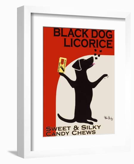 Black Dog Licorice-Ken Bailey-Framed Giclee Print