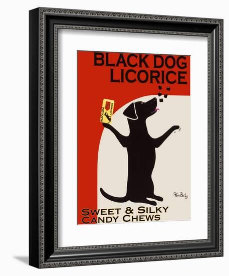 Black Dog Licorice-Ken Bailey-Framed Giclee Print