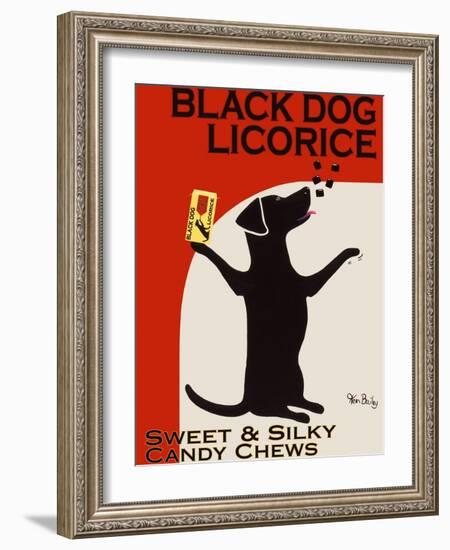 Black Dog Licorice-Ken Bailey-Framed Giclee Print