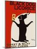 Black Dog Licorice-Ken Bailey-Mounted Giclee Print