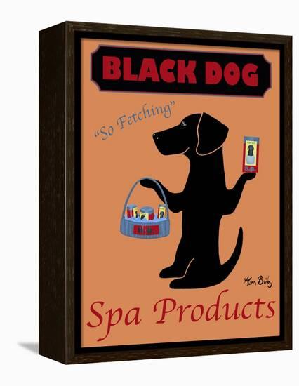 Black Dog Spa-Ken Bailey-Framed Premier Image Canvas