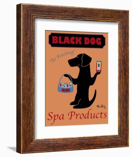 Black Dog Spa-Ken Bailey-Framed Giclee Print