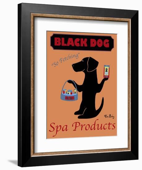 Black Dog Spa-Ken Bailey-Framed Giclee Print