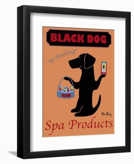 Black Dog Spa-Ken Bailey-Framed Giclee Print