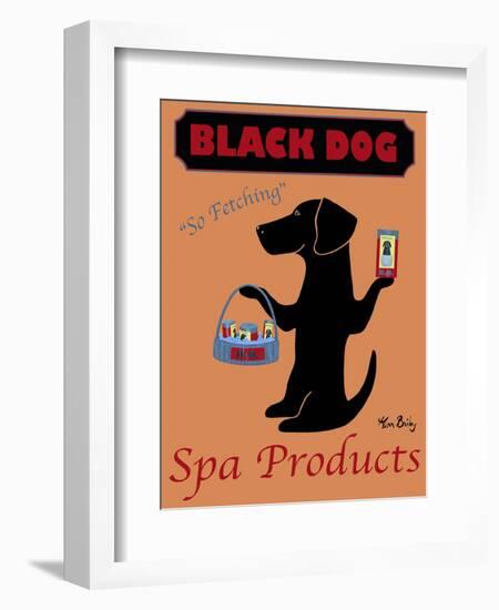 Black Dog Spa-Ken Bailey-Framed Giclee Print