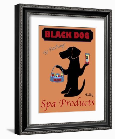 Black Dog Spa-Ken Bailey-Framed Giclee Print