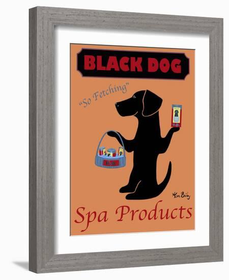 Black Dog Spa-Ken Bailey-Framed Giclee Print