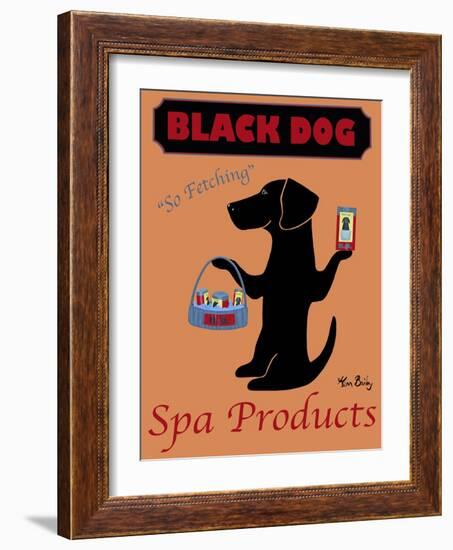 Black Dog Spa-Ken Bailey-Framed Giclee Print