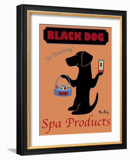 Black Dog Spa-Ken Bailey-Framed Giclee Print