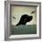 Black Dog Swim-Ryan Fowler-Framed Art Print