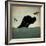 Black Dog Swim-Ryan Fowler-Framed Art Print