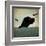 Black Dog Swim-Ryan Fowler-Framed Art Print