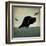 Black Dog Swim-Ryan Fowler-Framed Art Print