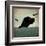 Black Dog Swim-Ryan Fowler-Framed Art Print