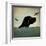 Black Dog Swim-Ryan Fowler-Framed Art Print