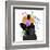 Black Dog-Edith Jackson-Framed Art Print