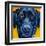 Black Dog-Connie R. Townsend-Framed Art Print