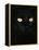 Black Domestic Cat, Eyes with Pupils Closed in Bright Light-Jane Burton-Framed Premier Image Canvas