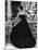 Black Evening Dress, Roma 1952-Genevieve Naylor-Mounted Art Print