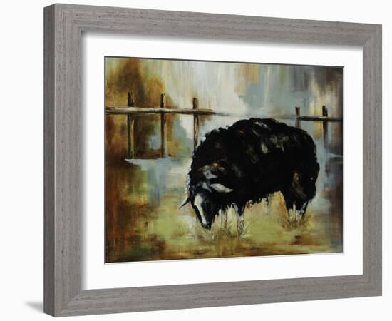 Black Ewe-Rikki Drotar-Framed Giclee Print