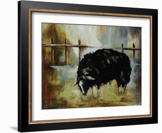 Black Ewe-Rikki Drotar-Framed Giclee Print