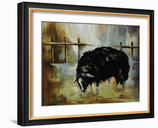 Black Ewe-Rikki Drotar-Framed Giclee Print