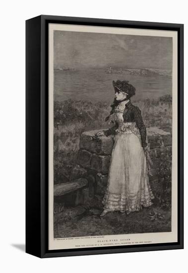 Black-Eyed Susan-George Henry Boughton-Framed Premier Image Canvas
