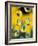 Black-Eyed Susans Seen Through Water Droplets-Adam Jones-Framed Photographic Print