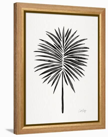 Black Fan Palm-Cat Coquillette-Framed Stretched Canvas