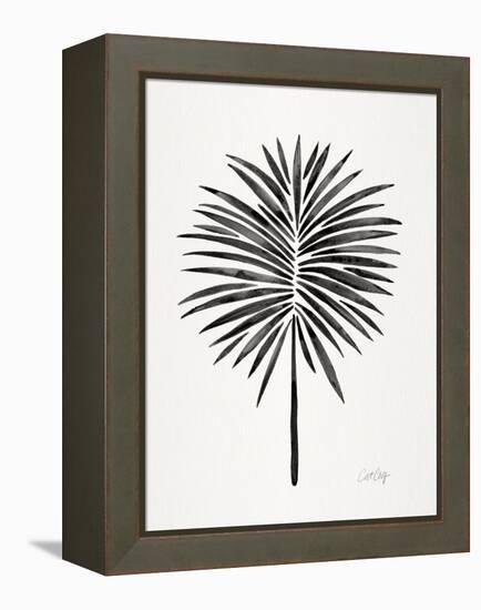 Black Fan Palm-Cat Coquillette-Framed Stretched Canvas