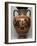 Black-Figure Pottery, Attic Amphora Depicting Achilles and Ajax Playing Dice-null-Framed Giclee Print