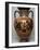 Black-Figure Pottery, Attic Amphora Depicting Achilles and Ajax Playing Dice-null-Framed Giclee Print