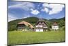 Black Forest Houses, Gutachtal Valley, Black Forest, Baden Wurttemberg, Germany, Europe-Markus Lange-Mounted Photographic Print
