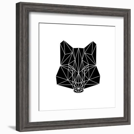 Black Fox-Lisa Kroll-Framed Art Print