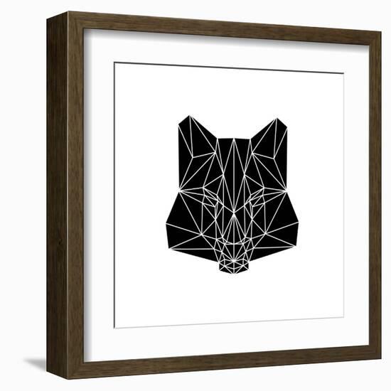 Black Fox-Lisa Kroll-Framed Art Print