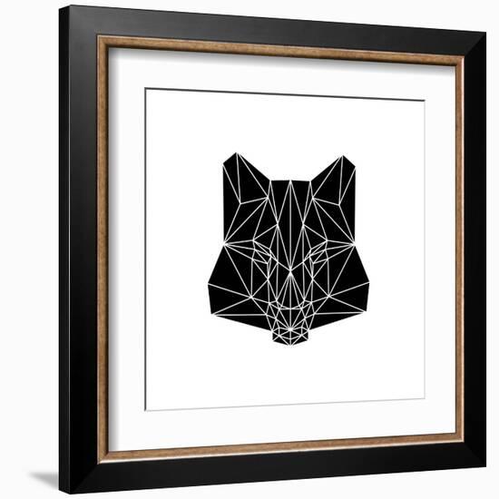 Black Fox-Lisa Kroll-Framed Art Print