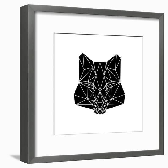 Black Fox-Lisa Kroll-Framed Art Print